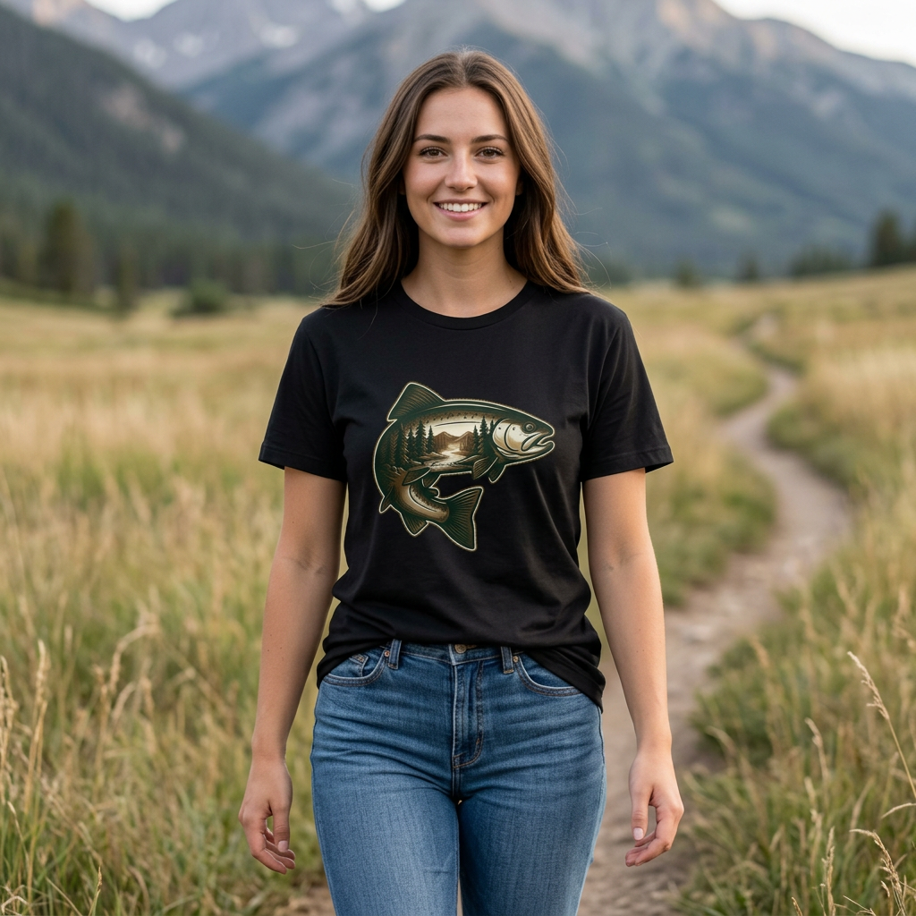 Unisex Trout Tee