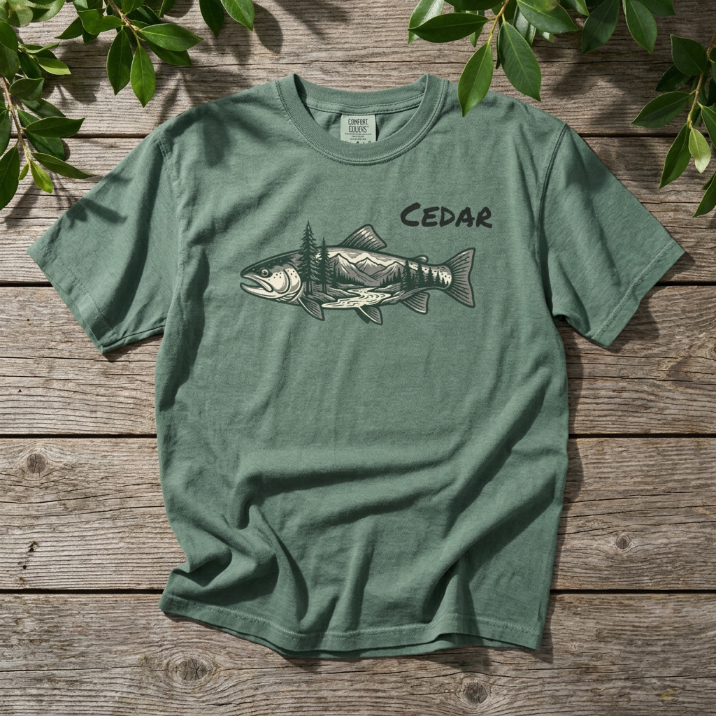 Fishing T‑Shirt — Graphic Angler Tee