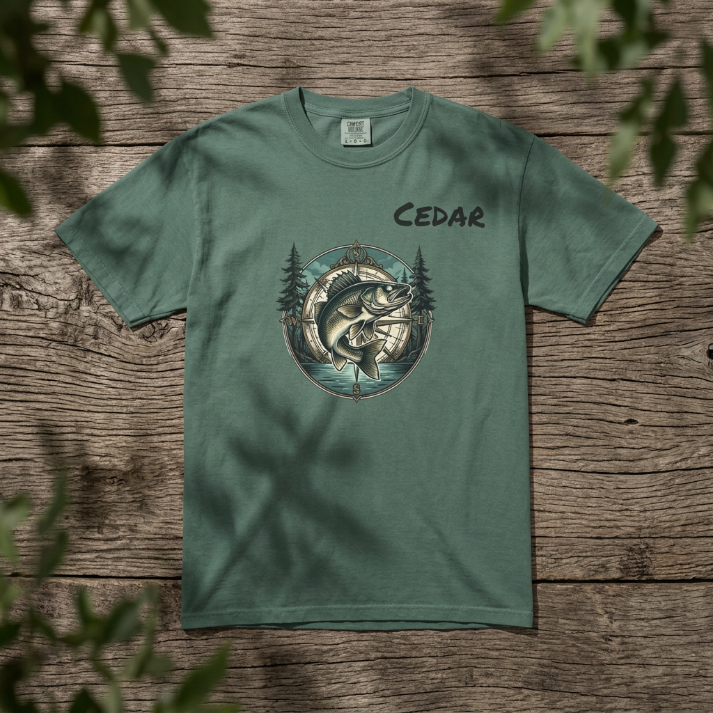 Walleye Compass Tee