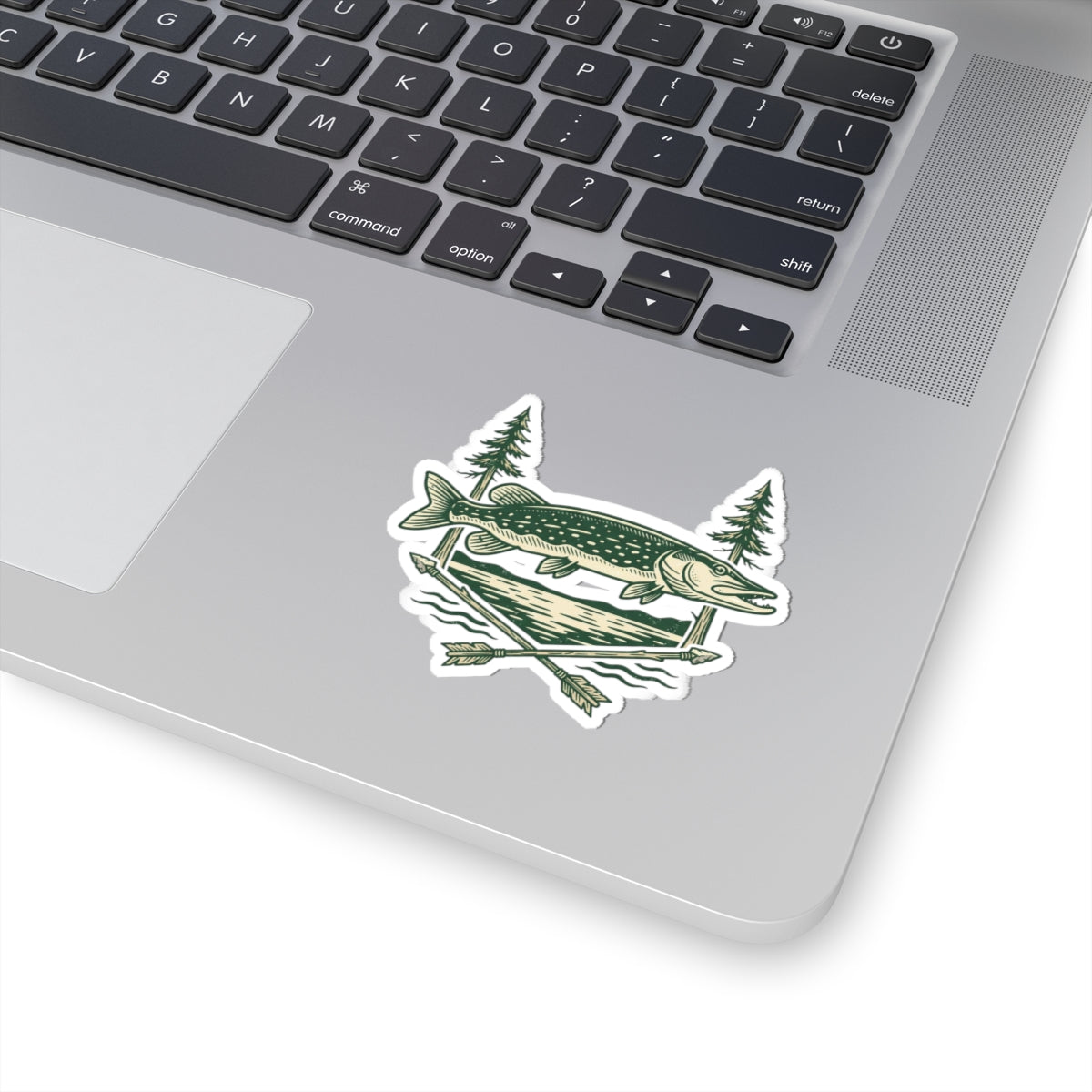 Cedar Fishing Pike Sticker